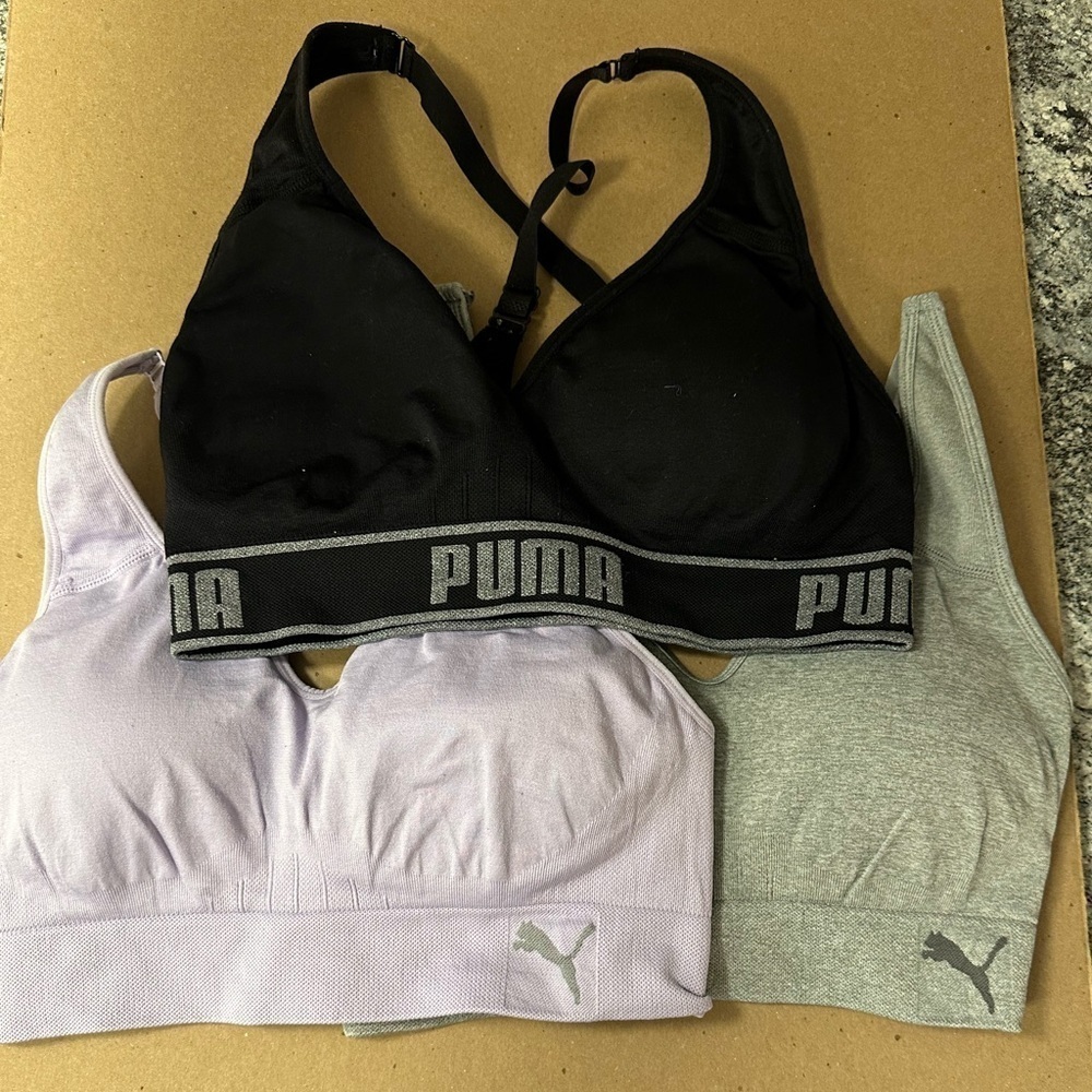 PUMA M X3 pullover comfortable woman activewear athleisure running sports bra